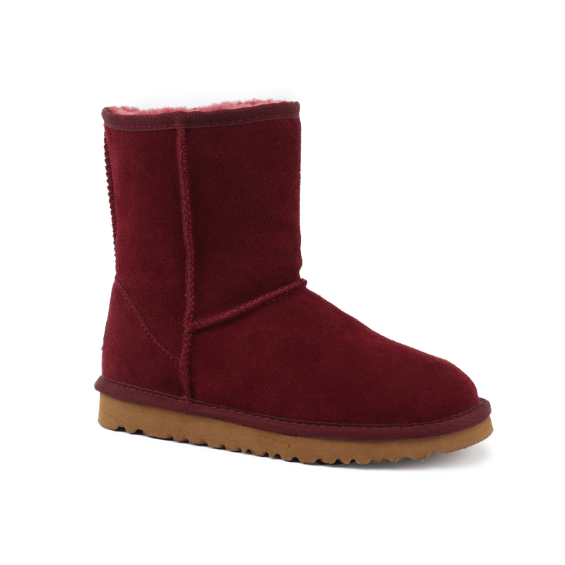 women boot Basic Winter Snow Boots for Women Sheepskin Suede Leather Mid-calf Slip on Shearling Fur Boots Rubber Sole Flats Solid Grey, Black
women boot Basic Winter Snow Boots for Women Sheepskin Suede Leather Mid-calf Slip on Shearling Fur Boots Rubber Sole Flats Solid Grey, Black