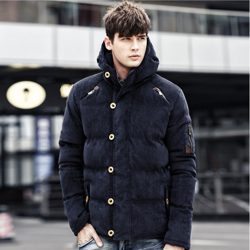 Riinr Men Thicken Jacket Warm Winter Windproof Jackets Coat Casual Fashion Warm Clothing Parka Hooded Outwear Jacket 201128