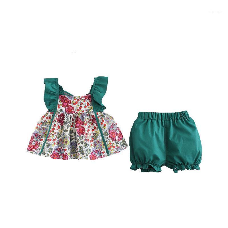 2PCS WLG Girls Clothes Kids Summer Floral Printed Strap Dress and Green Pink Short Set Baby Girl Casual Outfits1
2PCS WLG Girls Clothes Kids Summer Floral Printed Strap Dress and Green Pink Short Set Baby Girl Casual Outfits1
