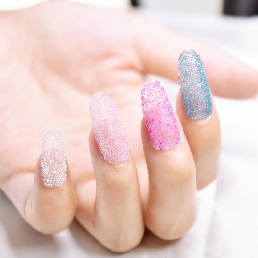 3D Nail Glitter AB Crystal Glass Nail Art Caviar Beads 0.6mm-0.8mm Fairy Mermaid Tips Manicure Decoration
3D Nail Glitter AB Crystal Glass Nail Art Caviar Beads 0.6mm-0.8mm Fairy Mermaid Tips Manicure Decoration