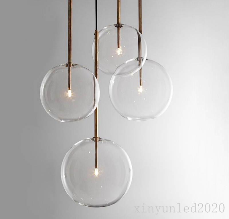 Nordic Clear Glass Pendant Lights Globe Chrome Glass Ball Pendant Lamp Dining Room Kitchen Hanging Lamp Home decor light fixture
Nordic Clear Glass Pendant Lights Globe Chrome Glass Ball Pendant Lamp Dining Room Kitchen Hanging Lamp Home decor light fixture