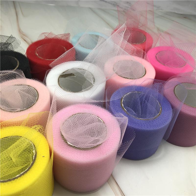 Tulle Roll 5cm 25Yards Roll Fabric Spool Tutu Skirt Baby Shower Birthday Gift Wrap Wedding Decoration Party Event Supplies
Tulle Roll 5cm 25Yards Roll Fabric Spool Tutu Skirt Baby Shower Birthday Gift Wrap Wedding Decoration Party Event Supplies
