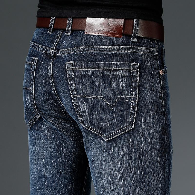 2020 Autumn Men's Jeans Classic Stretch Blue Fashion Casual Denim Pants Slim Fit Straight Long Trousers Gentleman Cowboys,2039
2020 Autumn Men's Jeans Classic Stretch Blue Fashion Casual Denim Pants Slim Fit Straight Long Trousers Gentleman Cowboys,2039