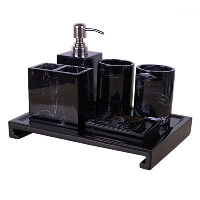 Black Marble Pattern Tray Resin Bathroom Set Toothbrush Holder Soap Dispenser Soap Dish Men's Bathroom Accessories Set Home Deco1
Black Marble Pattern Tray Resin Bathroom Set Toothbrush Holder Soap Dispenser Soap Dish Men's Bathroom Accessories Set Home Deco1