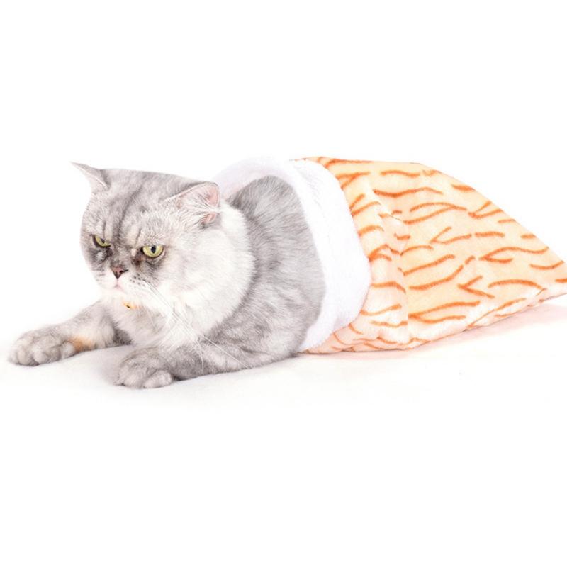 Pet Plush Warm Tunnle Bed Squeaky Paper for Cat Kittens Comfortable Winter Sleep Bag
Pet Plush Warm Tunnle Bed Squeaky Paper for Cat Kittens Comfortable Winter Sleep Bag