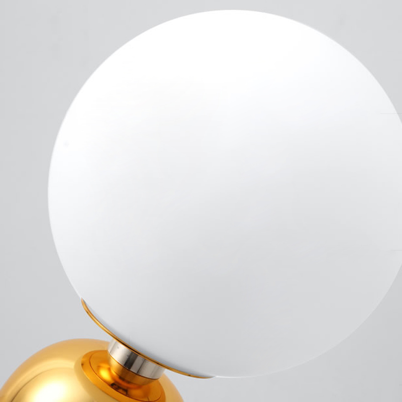 Elegant Glass Ball Bedside Table Lamp for Modern Interiors Versatile Design