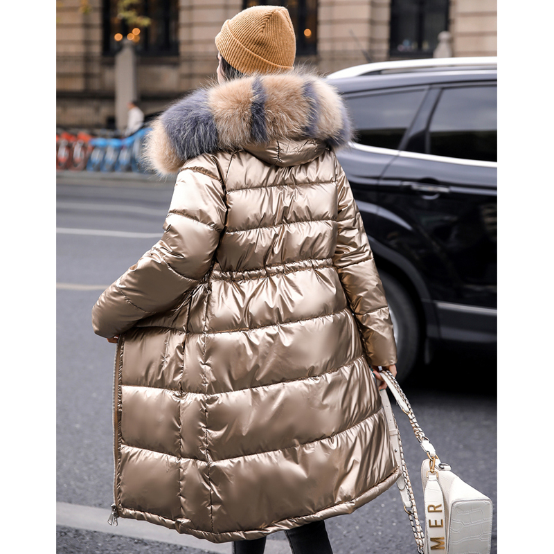 Winter Women Parkas new fashion hooded fur collar thick winter Parka Women jacket waterproof warm 30 degrees winter jacket 201019