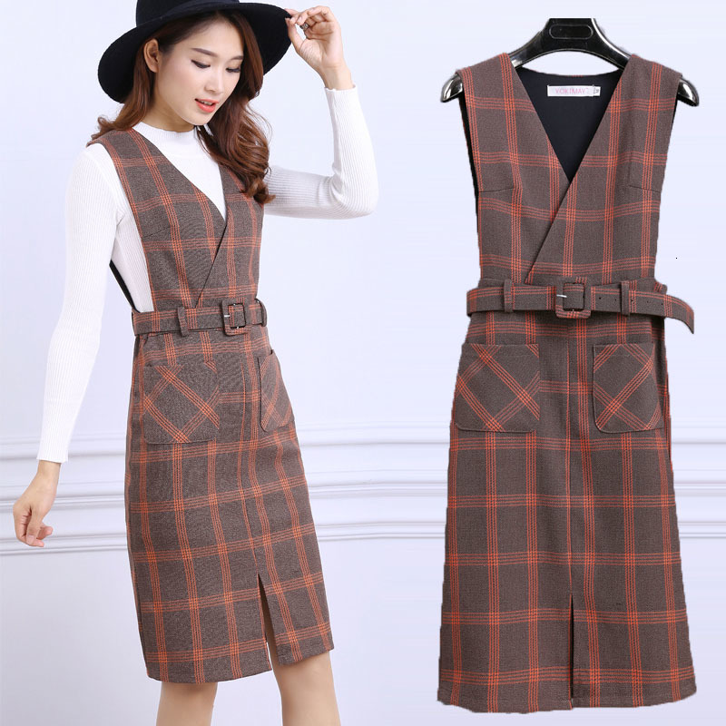 2021 New Strap Women's Autumn Knitted Sweater + V-neck Plaid Woolen Two Piece Set Elegant Sexy Ladies Es Suit Y546 U7ir, Orange black set
2021 New Strap Women's Autumn Knitted Sweater + V-neck Plaid Woolen Two Piece Set Elegant Sexy Ladies Es Suit Y546 U7ir, Orange black set