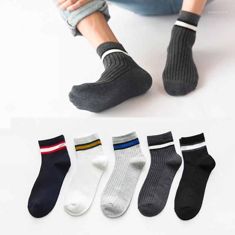New 5 Pairs/Lot Men Socks Cotton Business Striped Good Quality Party Dress Long Socks Harajuku Brand Sokken Hot Selling1
New 5 Pairs/Lot Men Socks Cotton Business Striped Good Quality Party Dress Long Socks Harajuku Brand Sokken Hot Selling1