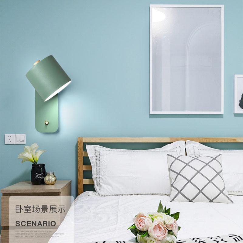 Modern LED Indoor Wall Lamps Rotation Adjustable Switch Wall Sconce With Knob Switch Stair Fixture Hallway Green LED Light
Modern LED Indoor Wall Lamps Rotation Adjustable Switch Wall Sconce With Knob Switch Stair Fixture Hallway Green LED Light