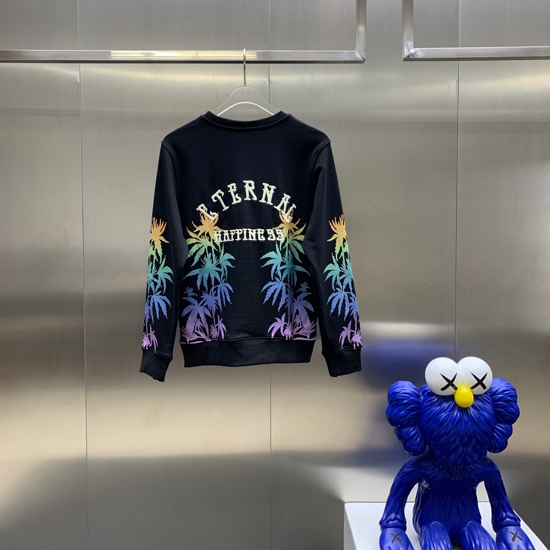 20SS leaves alphabet embroidery Sweatshirt Men Women Black Simple Solid Hoodies Fashion Hip Hop Highstreet Outwear Pullover
20SS leaves alphabet embroidery Sweatshirt Men Women Black Simple Solid Hoodies Fashion Hip Hop Highstreet Outwear Pullover