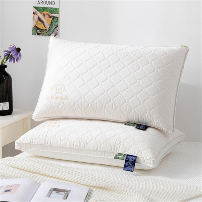 Latex quilted feather velvet pillow core five star hotel pillow for cervical protection
Latex quilted feather velvet pillow core five star hotel pillow for cervical protection