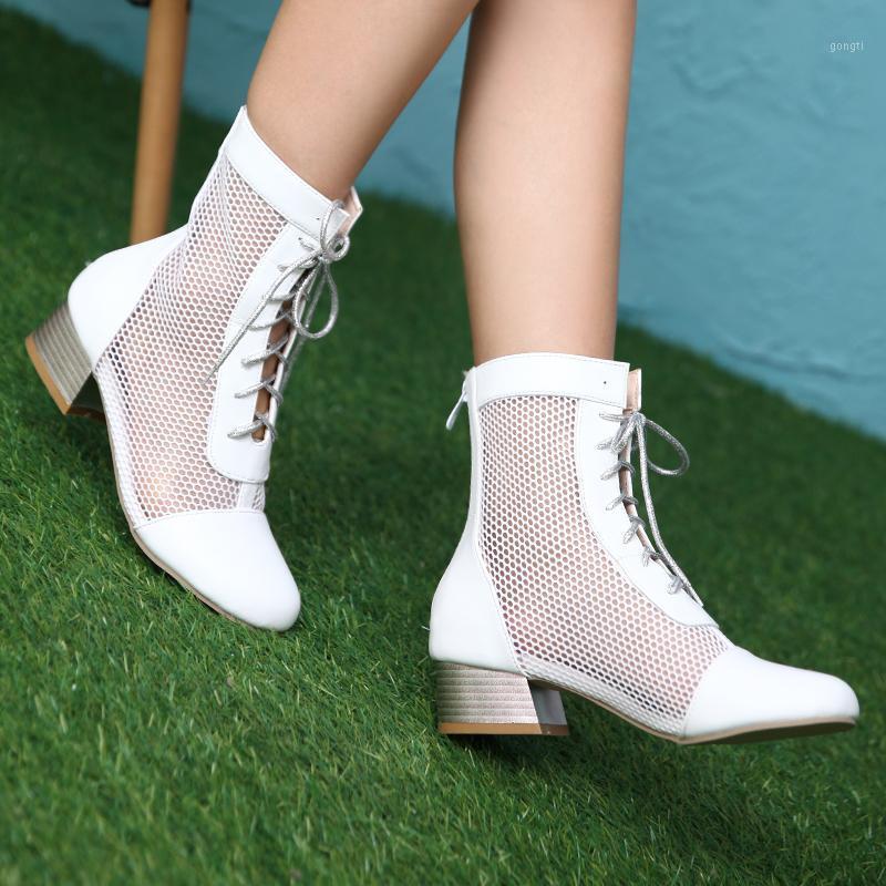 Fashion Summer Mesh Boots Breathable Women Gladiator Sandals Woman Mid Heels Botas Mujer Square Toe Casual Lady Low Heels Boots1, 1 black
Fashion Summer Mesh Boots Breathable Women Gladiator Sandals Woman Mid Heels Botas Mujer Square Toe Casual Lady Low Heels Boots1, 1 black