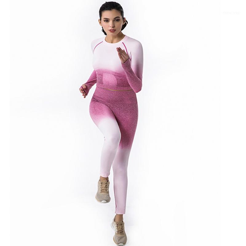 Women Yoga Set Gym Clothing +Crop Top Workout Sport Suit Women Long Sleeve Fitness Set Active Wear Sets1, Green
Women Yoga Set Gym Clothing +Crop Top Workout Sport Suit Women Long Sleeve Fitness Set Active Wear Sets1, Green