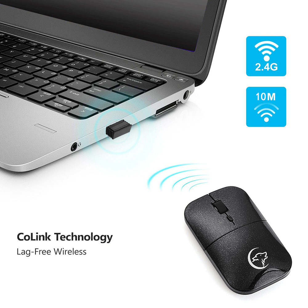 2.4GHz Wireless Mouse Adjustable Ergonomic Design 4 Buttons Business Travel Fashion Portable Mini 2400DPI Mouse for Mac Laptop
2.4GHz Wireless Mouse Adjustable Ergonomic Design 4 Buttons Business Travel Fashion Portable Mini 2400DPI Mouse for Mac Laptop