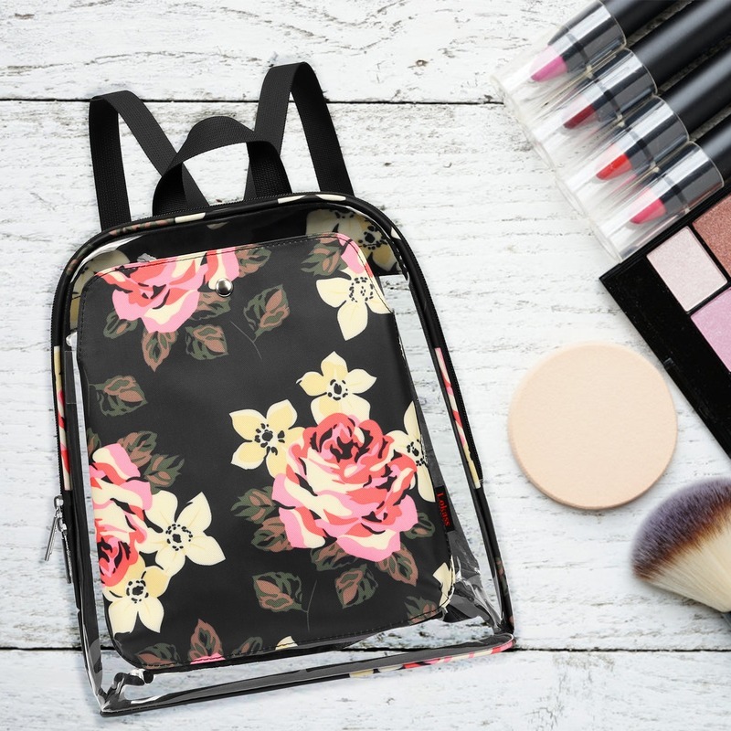 2020 Way Clear Female Backpack Flower Printing School Schoolbags for Adolescent Transparent Bag Ni6o, Black
2020 Way Clear Female Backpack Flower Printing School Schoolbags for Adolescent Transparent Bag Ni6o, Black