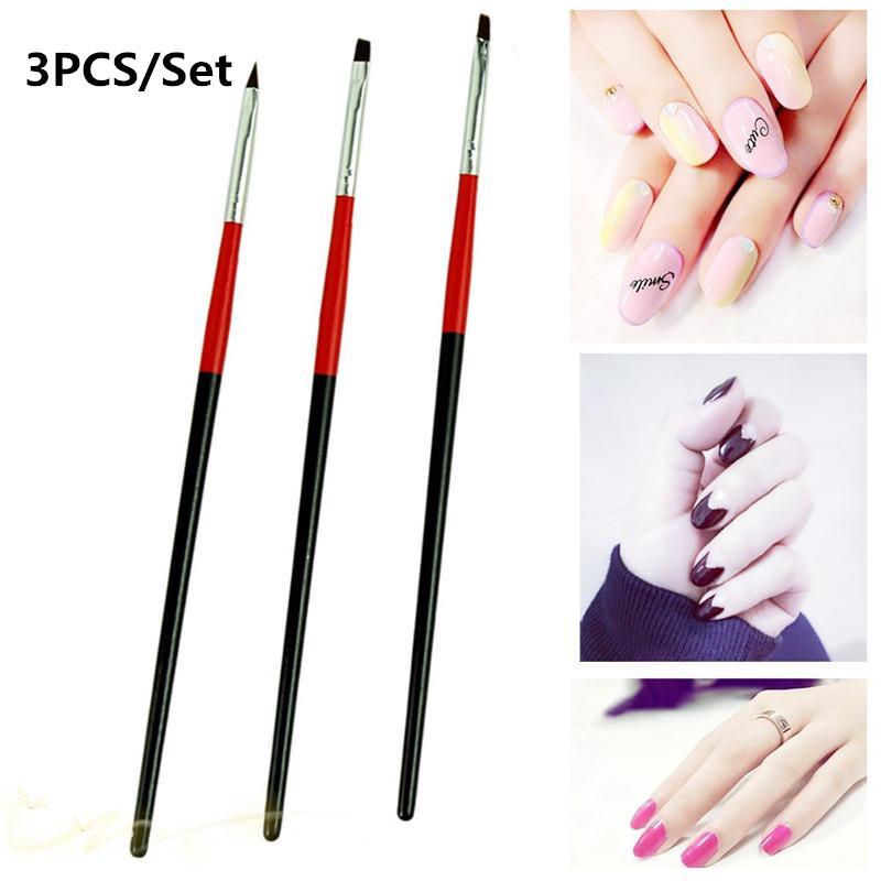 3PCS Nail Brush Pen Women Girls Professional UV Gel Nails Colorful Nail Art Pen Manicure Nails Drawing Tools
3PCS Nail Brush Pen Women Girls Professional UV Gel Nails Colorful Nail Art Pen Manicure Nails Drawing Tools