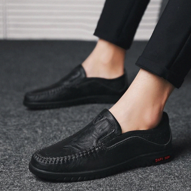 Men Leather Shoes outdoor fashion Casual Men Loafers Shoes Comfortable Flats Breathable Moccasins big size 47 #wi9i, Black
Men Leather Shoes outdoor fashion Casual Men Loafers Shoes Comfortable Flats Breathable Moccasins big size 47 #wi9i, Black