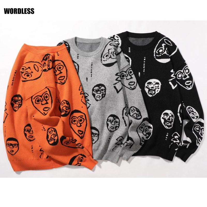 New Sweaters Men Warm Winter Sweater for Men New Casual Cartoon Avatar Pull Homme Pullover Male Pattern Coat ropa hombre -3XL, Gray
New Sweaters Men Warm Winter Sweater for Men New Casual Cartoon Avatar Pull Homme Pullover Male Pattern Coat ropa hombre -3XL, Gray