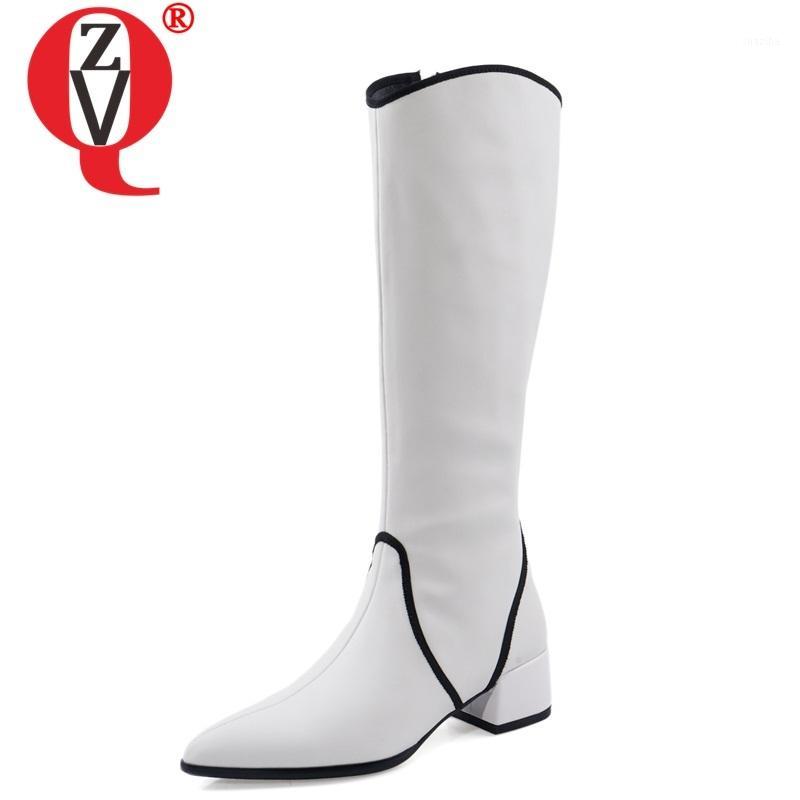 ZVQ winter new fashion sexy knee high boots outside comfortable pointed toe genuine leather women shoes drop shipping size 34-421, Black
ZVQ winter new fashion sexy knee high boots outside comfortable pointed toe genuine leather women shoes drop shipping size 34-421, Black