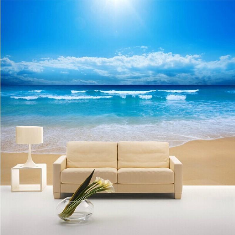 Dropship Custom Mural 3D Sea View Large Mural Living Room TV Background Wallpaper Blue Sea White Clouds Sunshine Beach Wallpaper, As pic
Dropship Custom Mural 3D Sea View Large Mural Living Room TV Background Wallpaper Blue Sea White Clouds Sunshine Beach Wallpaper, As pic