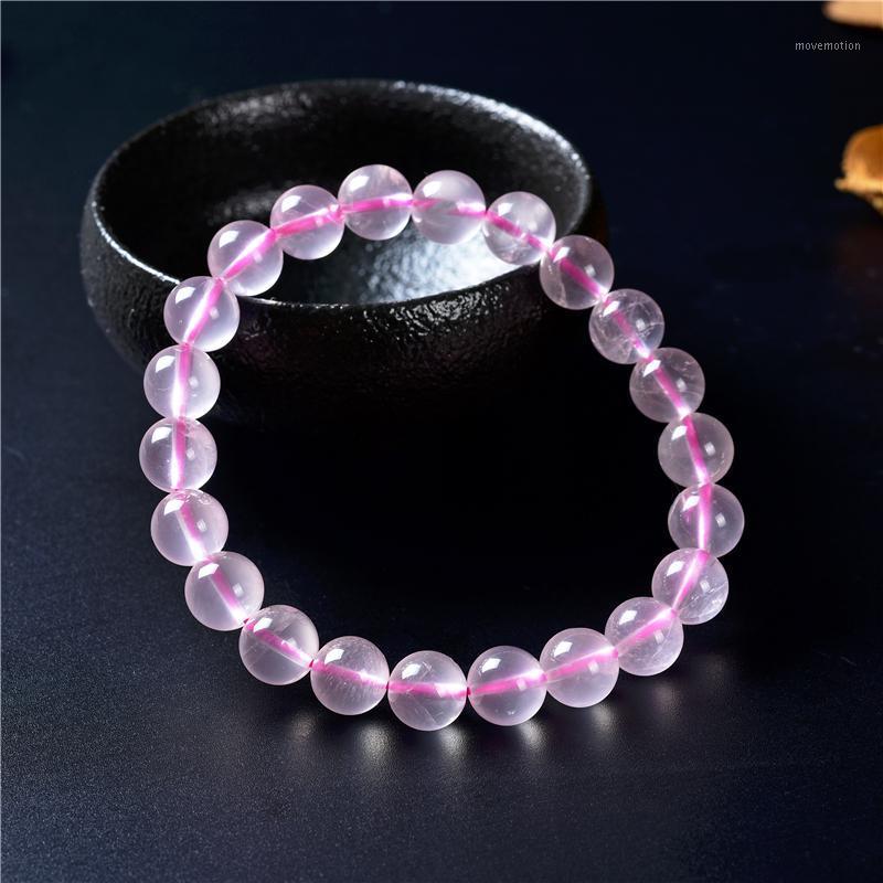 8mm Natural Pink Rose Quartzs Beads Bracelet Lovely Power Crystal Bangle Women Girl Gifts High Grade Wristband Jewelry 18cm B4531
8mm Natural Pink Rose Quartzs Beads Bracelet Lovely Power Crystal Bangle Women Girl Gifts High Grade Wristband Jewelry 18cm B4531