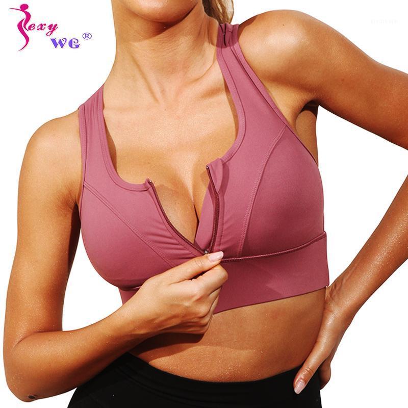 SEXYWG Women Sports Bra Shockproof Support Gym Fitness Zipper Vest Yoga Bras Breathable Push Up Underwear Cross Back Corset Tops1, Black
SEXYWG Women Sports Bra Shockproof Support Gym Fitness Zipper Vest Yoga Bras Breathable Push Up Underwear Cross Back Corset Tops1, Black