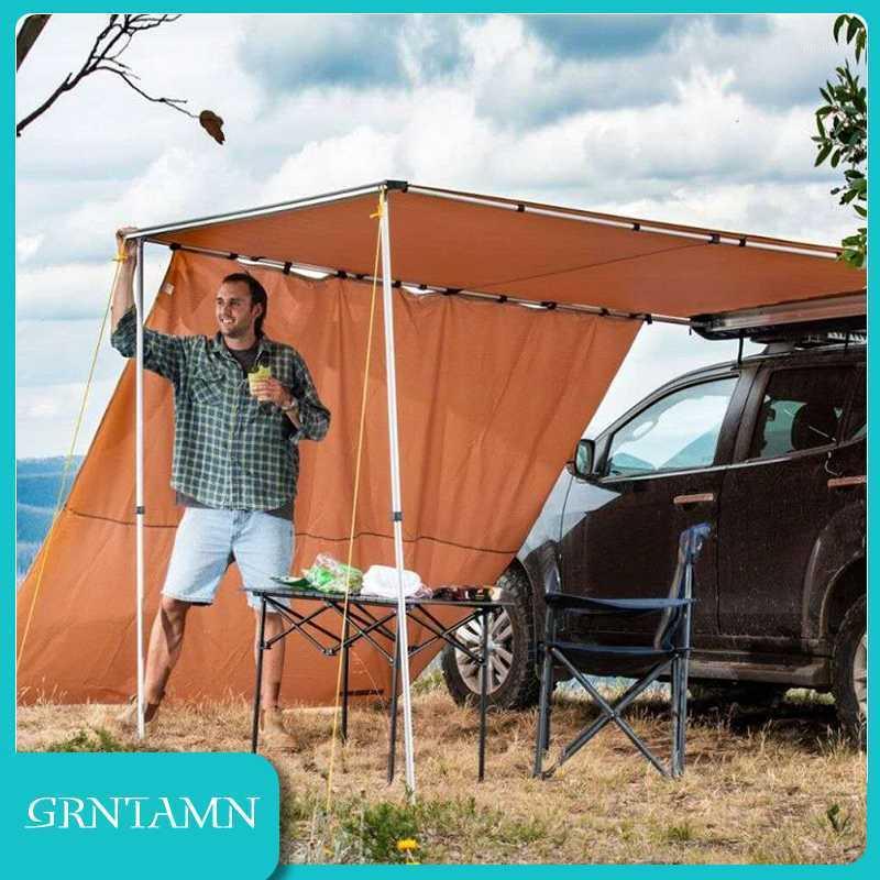 GRNTAMN Roof Rack 4x4 Awning w/ FREE 6.5' Side Wall Extension, for Car/SUV/Truck - Khaki1
GRNTAMN Roof Rack 4x4 Awning w/ FREE 6.5' Side Wall Extension, for Car/SUV/Truck - Khaki1