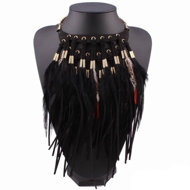 2020 High Quality Fashionable New Design Autumn Chunky Statement Chain Pendant Choker Feather Necklace For Women Christmas Gifts
2020 High Quality Fashionable New Design Autumn Chunky Statement Chain Pendant Choker Feather Necklace For Women Christmas Gifts
