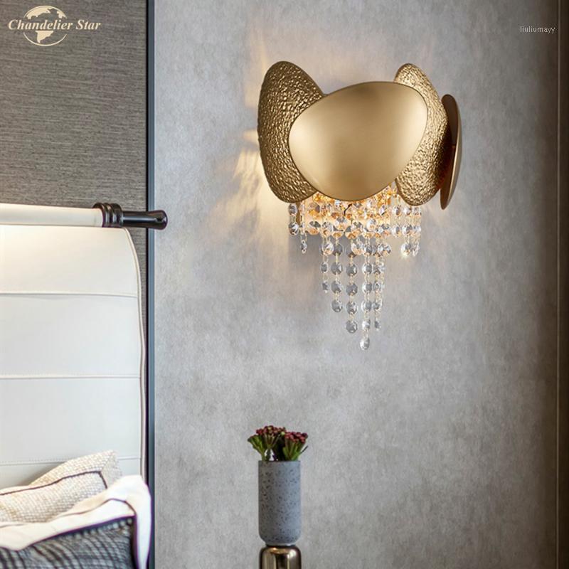 Postmodern Luxury LED Crystal Wall Lamp for Bathroom Bedroom Living Room Staircase Corridor Gold Wall Lighting Fixtures1
Postmodern Luxury LED Crystal Wall Lamp for Bathroom Bedroom Living Room Staircase Corridor Gold Wall Lighting Fixtures1