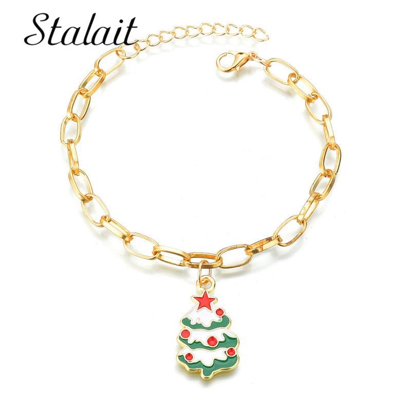 Women Bracelet 12 Styles Sweet Bracelets Christmas Hollow Bell Sleigh Christmas Tree Star Heart Moon Note Dangle Bracelets
Women Bracelet 12 Styles Sweet Bracelets Christmas Hollow Bell Sleigh Christmas Tree Star Heart Moon Note Dangle Bracelets