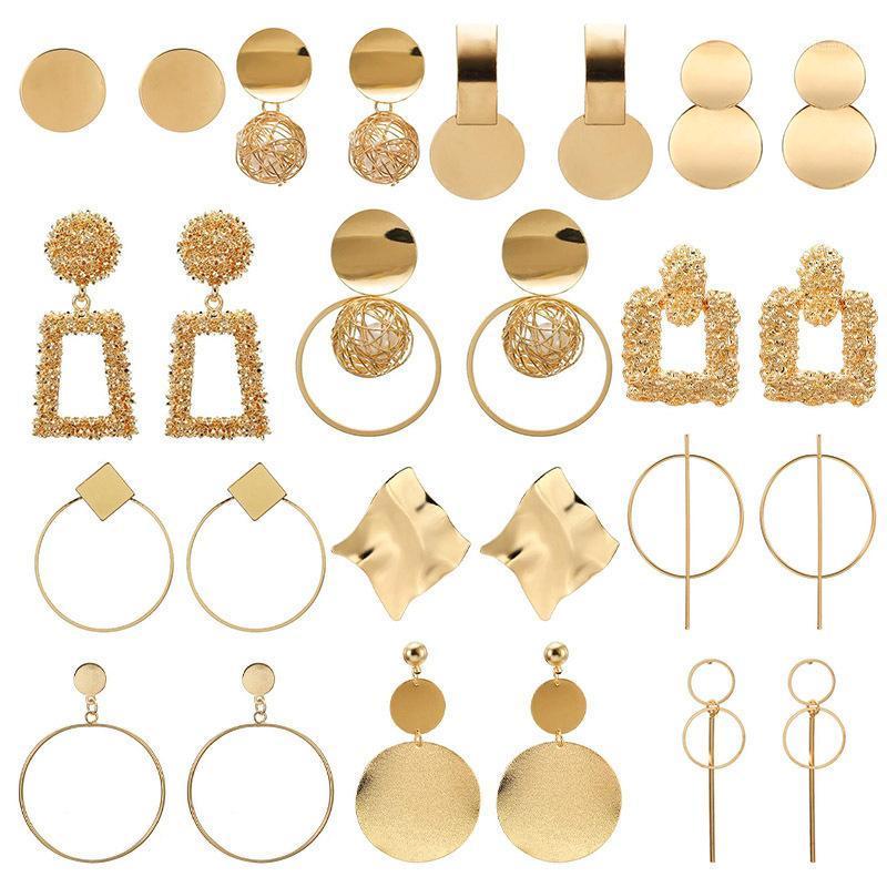 Cross Border Accessories Europe and America Vintage Popular Earrings Female Geometry Metal Circle Ear Stud Normcore Style Circle1
Cross Border Accessories Europe and America Vintage Popular Earrings Female Geometry Metal Circle Ear Stud Normcore Style Circle1