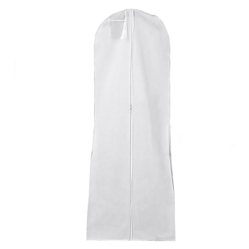 1.8 M Breathable Wedding Dress Extra Large Garment Bridal Hang Pouch With Storage Bag White Dust Cover, As pic
1.8 M Breathable Wedding Dress Extra Large Garment Bridal Hang Pouch With Storage Bag White Dust Cover, As pic