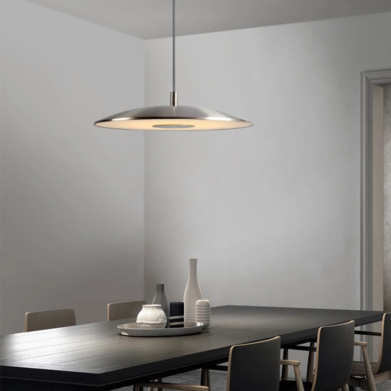 Northern European Restaurant pendant lamps simple single-head round table light for dinning room lighting LED