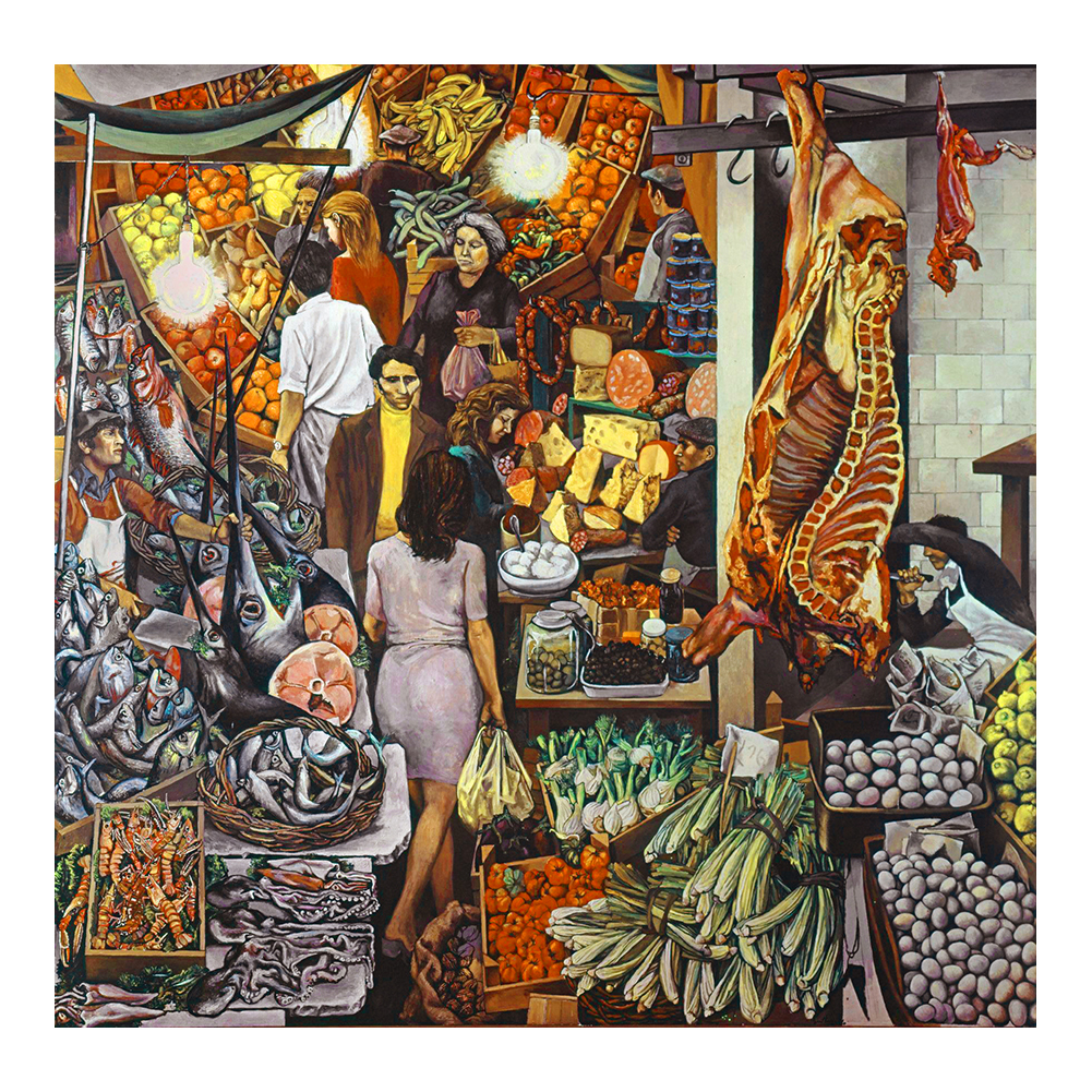Renato Guttuso La Vucciria Painting Poster Print Home Decor Framed Or Unframed Photopaper Material
Renato Guttuso La Vucciria Painting Poster Print Home Decor Framed Or Unframed Photopaper Material