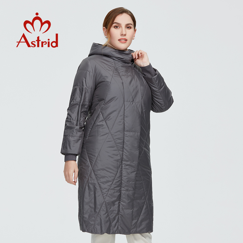 Astrid Winter Women's coat women long warm parka fashion thick Jacket hooded large sizes BioDown female clothing 9200 201017