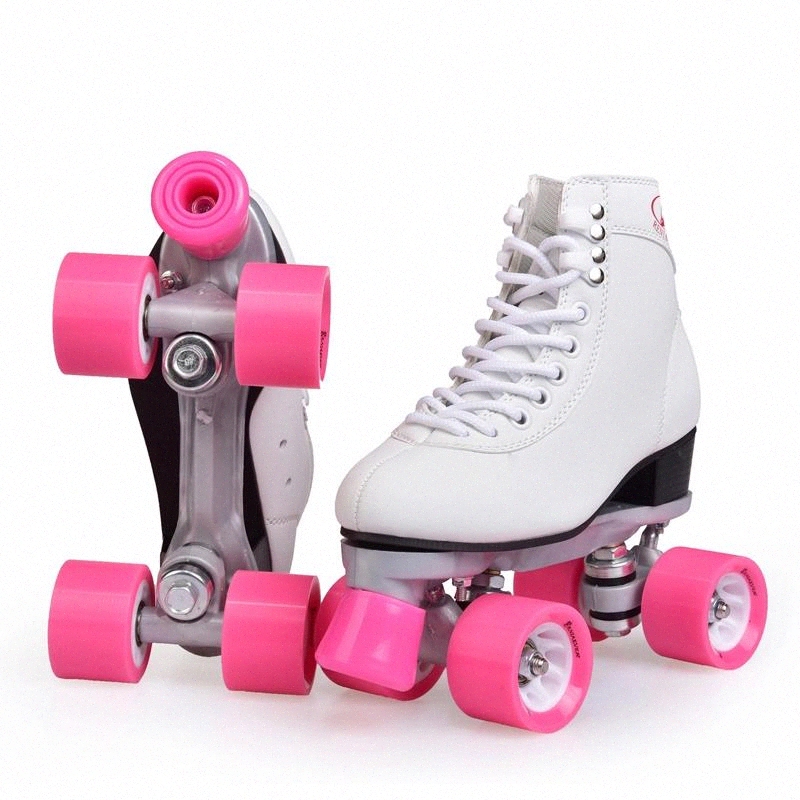 Roller Skates For Girls Aluminum alloy base polyurethane PU 90A Wheels Black PU upper shoes White and Pink Shipping #4s5v
Roller Skates For Girls Aluminum alloy base polyurethane PU 90A Wheels Black PU upper shoes White and Pink Shipping #4s5v