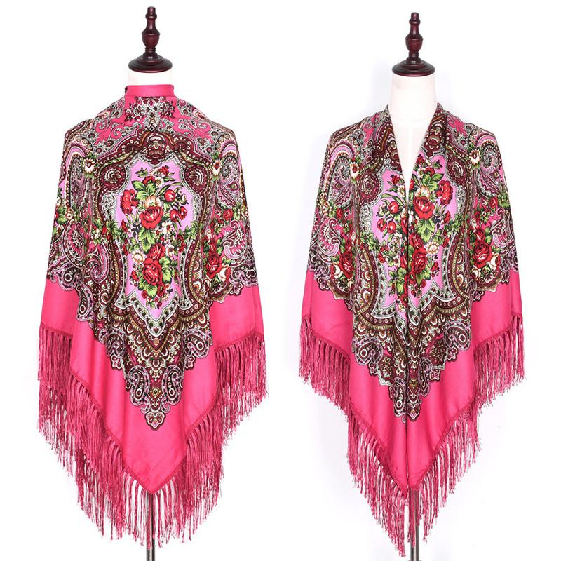 160*160cm include Long Tassel Scarf Oversize Retro Floral Russian Shawls Wrap For Women Luxury Headband Head Bandana Hijab YG794
160*160cm include Long Tassel Scarf Oversize Retro Floral Russian Shawls Wrap For Women Luxury Headband Head Bandana Hijab YG794