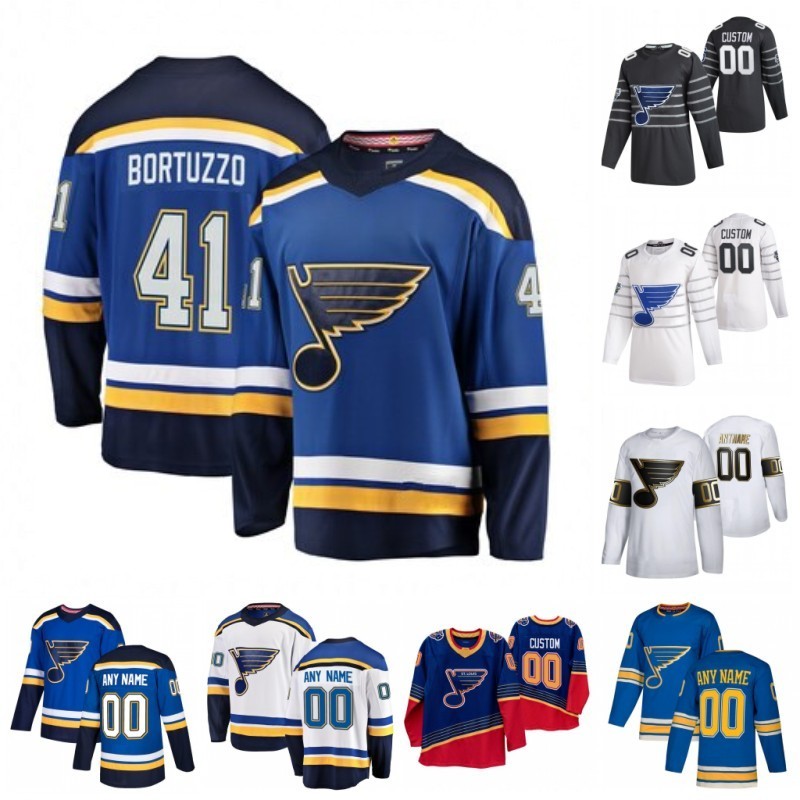 Custom St. Louis Blues Oskar Sundqvist Robert Bortuzzo Thomas Sammy Blais Tage Thompson Troy Brouwer Tyler Bozak 2020 Hockey Jersey Stitched, Black;red
Custom St. Louis Blues Oskar Sundqvist Robert Bortuzzo Thomas Sammy Blais Tage Thompson Troy Brouwer Tyler Bozak 2020 Hockey Jersey Stitched, Black;red