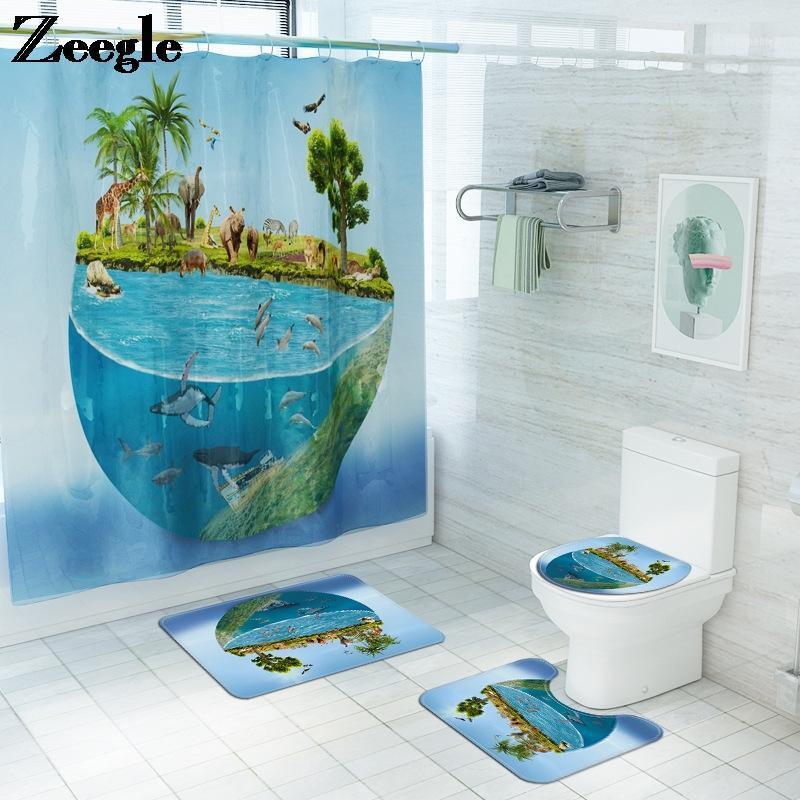 Printing Bath Mat and Shower Curtain Set Microfiber Toilet Mat Bathroom Foot Non-Slip Bathroom Floor Carpet1
Printing Bath Mat and Shower Curtain Set Microfiber Toilet Mat Bathroom Foot Non-Slip Bathroom Floor Carpet1
