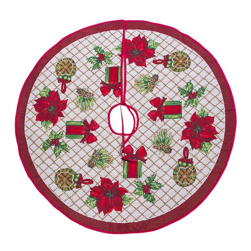 Christmas Tree Skirt Ornament 100cm Diameter Christmas Tree Bottom Decoration Decorations
Christmas Tree Skirt Ornament 100cm Diameter Christmas Tree Bottom Decoration Decorations