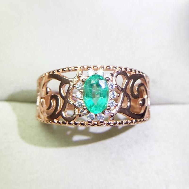 Cluster Rings Per Jewelry Natural Real Emerald Classical Round Ring 0.52 Gemstone 925 Sterling Silver Fine Q204169, Golden;silver
Cluster Rings Per Jewelry Natural Real Emerald Classical Round Ring 0.52 Gemstone 925 Sterling Silver Fine Q204169, Golden;silver