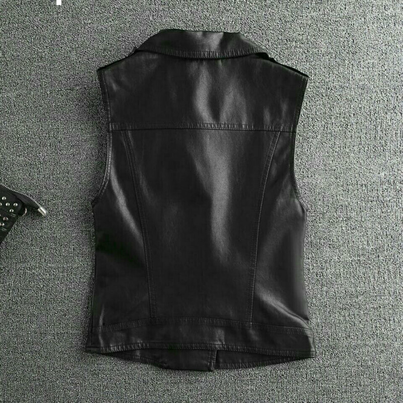 2021 New autumn sleeveless leather from coats pockets with female jacket vest plus size 4xl y184 CHEX, Heise
2021 New autumn sleeveless leather from coats pockets with female jacket vest plus size 4xl y184 CHEX, Heise