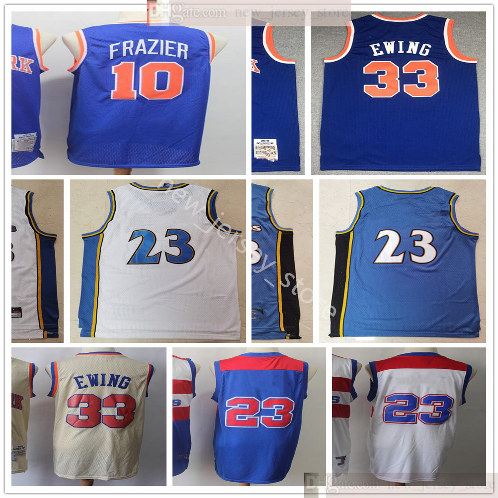 Retro Stitched Jersey Best Quality Mens White Blue Jersey Size M L XL XXL Cheap, As the picture
Retro Stitched Jersey Best Quality Mens White Blue Jersey Size M L XL XXL Cheap, As the picture