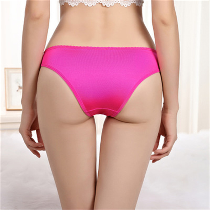 Girl's Panties Solid and Breathable Lace Girls Briefs Panties Transparent Thongs G-string Female Comfortable Lingerie 6pcs/lot Y0126