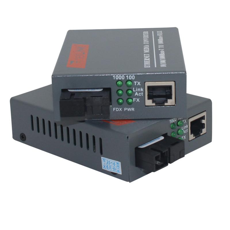 Free shipping 1 pair HTB-GS-03 A/B Gigabit Fiber Media Converter 1000Mbps Single Mode Single Fiber SC Port 20KM
Free shipping 1 pair HTB-GS-03 A/B Gigabit Fiber Media Converter 1000Mbps Single Mode Single Fiber SC Port 20KM