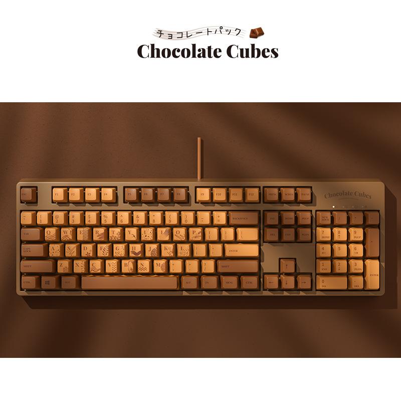 Ajazz ak510 chocolate cherry mechanical keyboard cherry axis game office 104 key retro mechanical keyboard two color SA ball cap
Ajazz ak510 chocolate cherry mechanical keyboard cherry axis game office 104 key retro mechanical keyboard two color SA ball cap