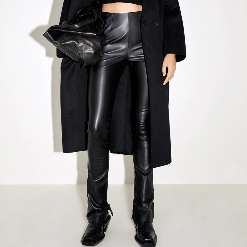 New Women Winter Long Pants 2021 Padded Plush Lining Ladies Peather Cool Pu Leather Female Ny Tight Trouser 1lvs, Black
New Women Winter Long Pants 2021 Padded Plush Lining Ladies Peather Cool Pu Leather Female Ny Tight Trouser 1lvs, Black