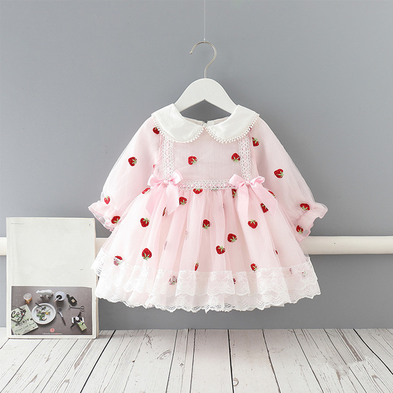2021 New Newborn Baptism for Baby Girl First Birthday Party Wear Peter Pan Collar Embroidery Christening Gown Tutu Infant Clothing Nevy, Pink
2021 New Newborn Baptism for Baby Girl First Birthday Party Wear Peter Pan Collar Embroidery Christening Gown Tutu Infant Clothing Nevy, Pink