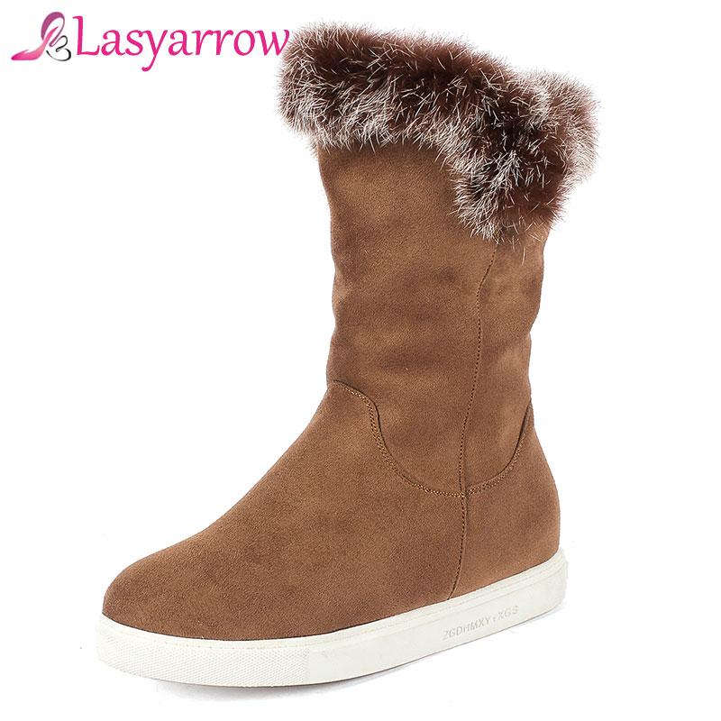 Lasyarrow Round Toe Platform Sapatos Femininas Winter Warm Mid Calf Snow Boots Women Shoes Casual Slip On Flat Platform Botas, Black
Lasyarrow Round Toe Platform Sapatos Femininas Winter Warm Mid Calf Snow Boots Women Shoes Casual Slip On Flat Platform Botas, Black